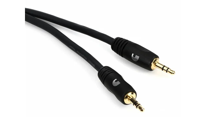 Міжблочний кабель mini jack 3.5 мм стерео тато - mini jack 3.5 мм стерео тато D'ADDARIO PW-MC-03 1m, фото № 2