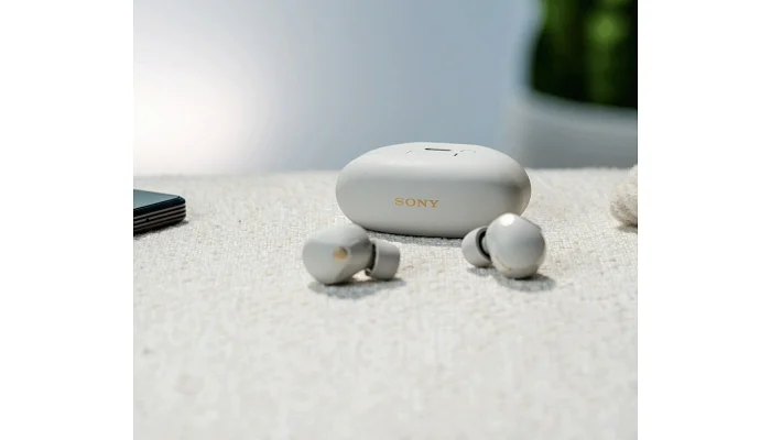 Беспроводные вакуумные TWS наушники Sony WF-1000XM5 (silver), фото № 6