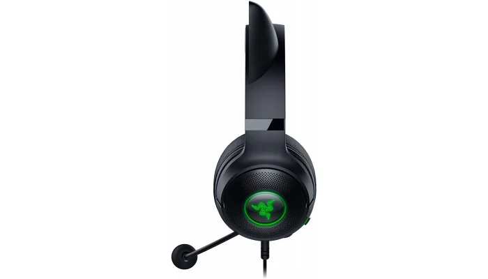 Гарнітура ігрова Razer Kraken Kitty V2 (black), фото № 5