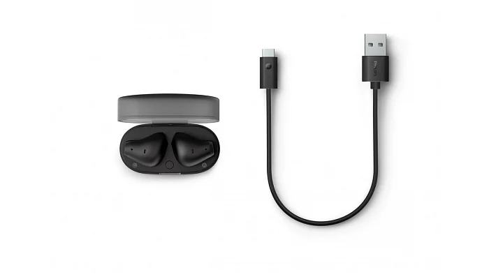 Бездротові TWS навушники Philips TWS TAT2139 (black), фото № 3
