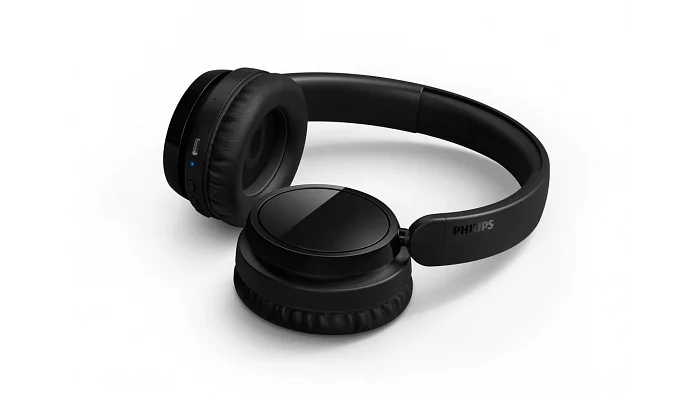 Бездротові накладні навушники Philips Over-ear TAH5209 (black), фото № 5