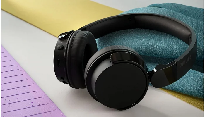 Бездротові накладні навушники Philips On-ear TAH4209 (black), фото № 9