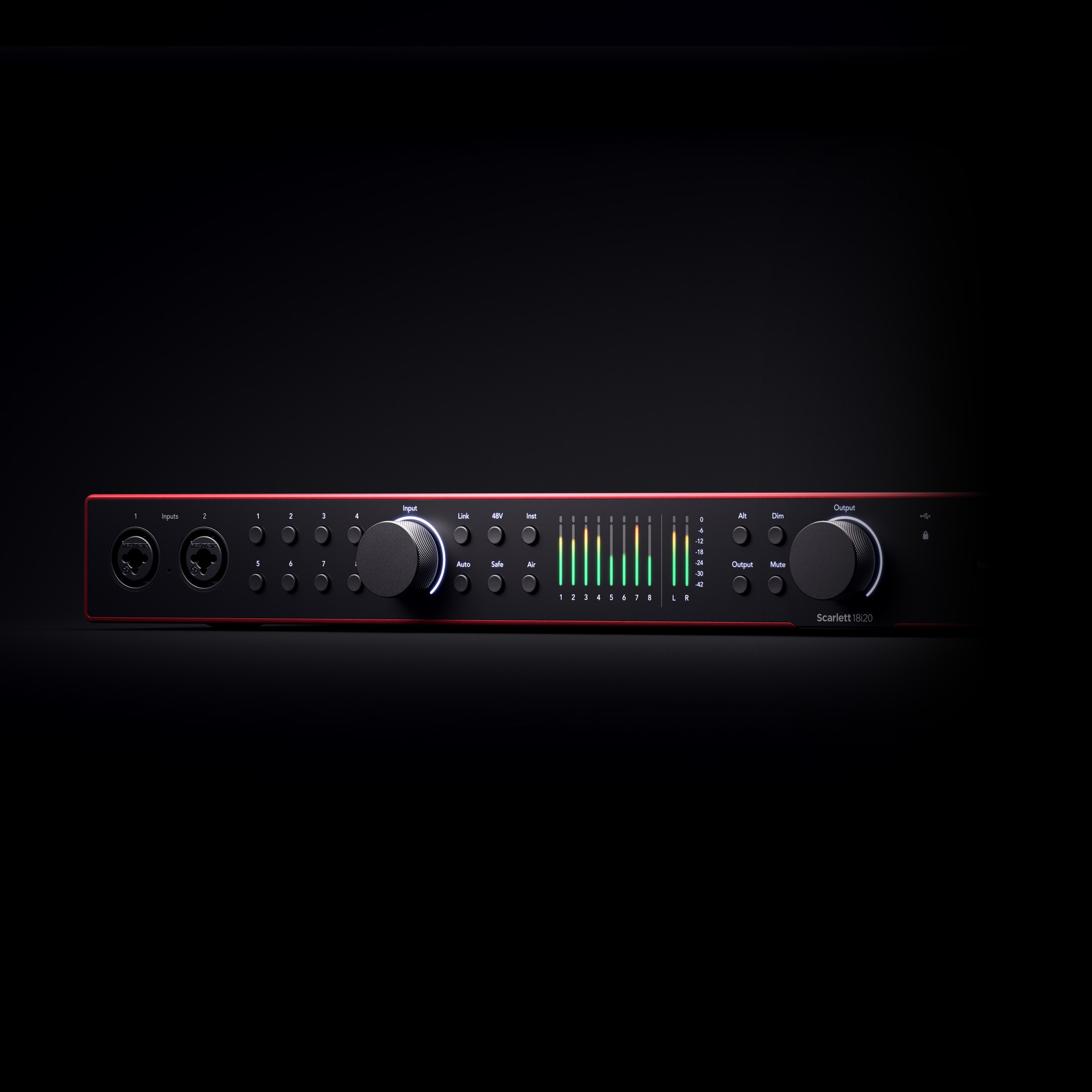 Аудиоинтерфейс FOCUSRITE Scarlett 18i20 4th Gen