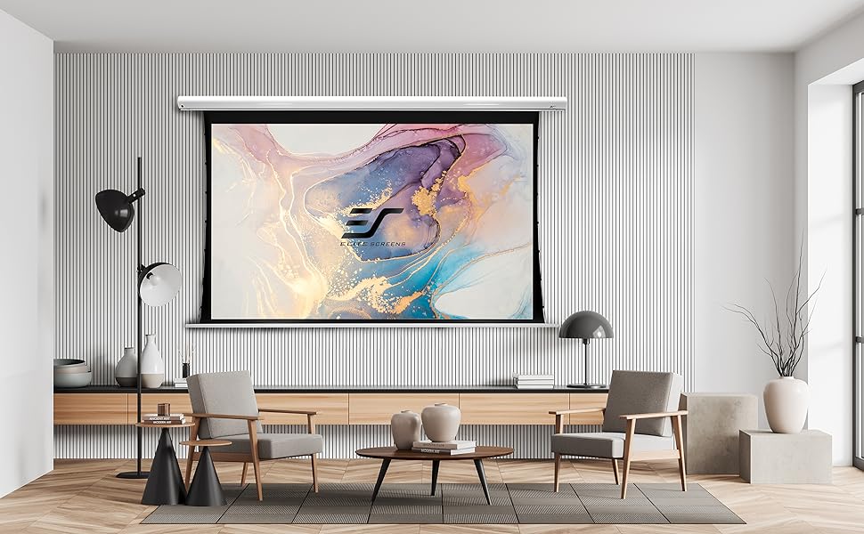 Підвісний моторизований проекційний екран EliteScreen SKT84XHW-E24 84”