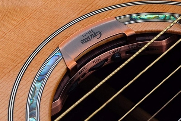 Звукознімач для акустичної гітари з п'єзодатчиком Guitto GGP-01