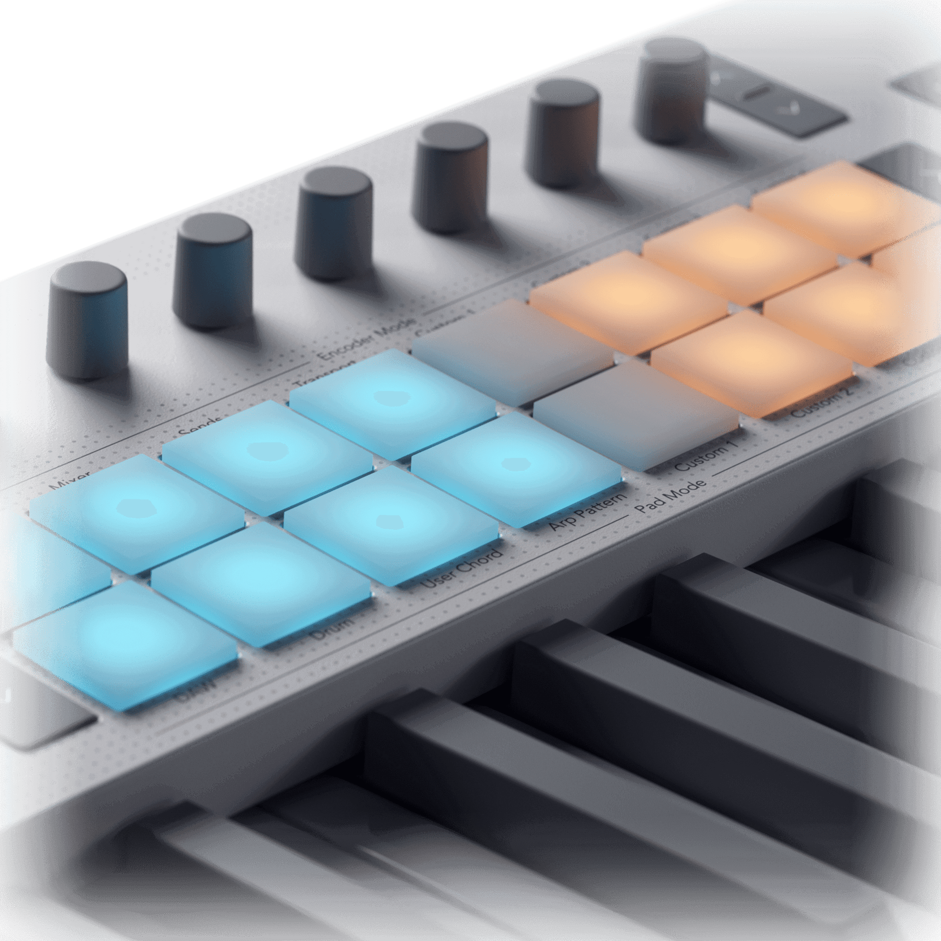 MIDI-контроллер NOVATION Launchkey Mini 37 MK4 White Edition
