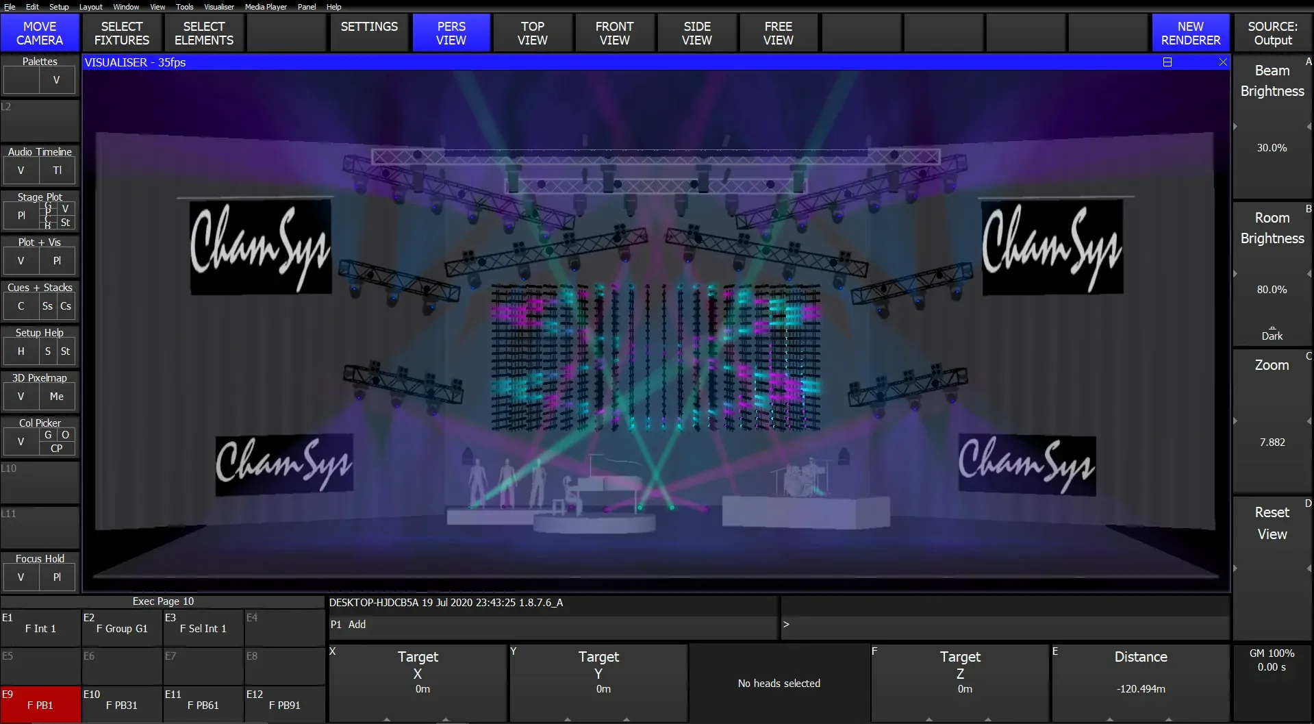 Световой пульт DMX ChamSys MagicQ MQ500M + Stadium Console