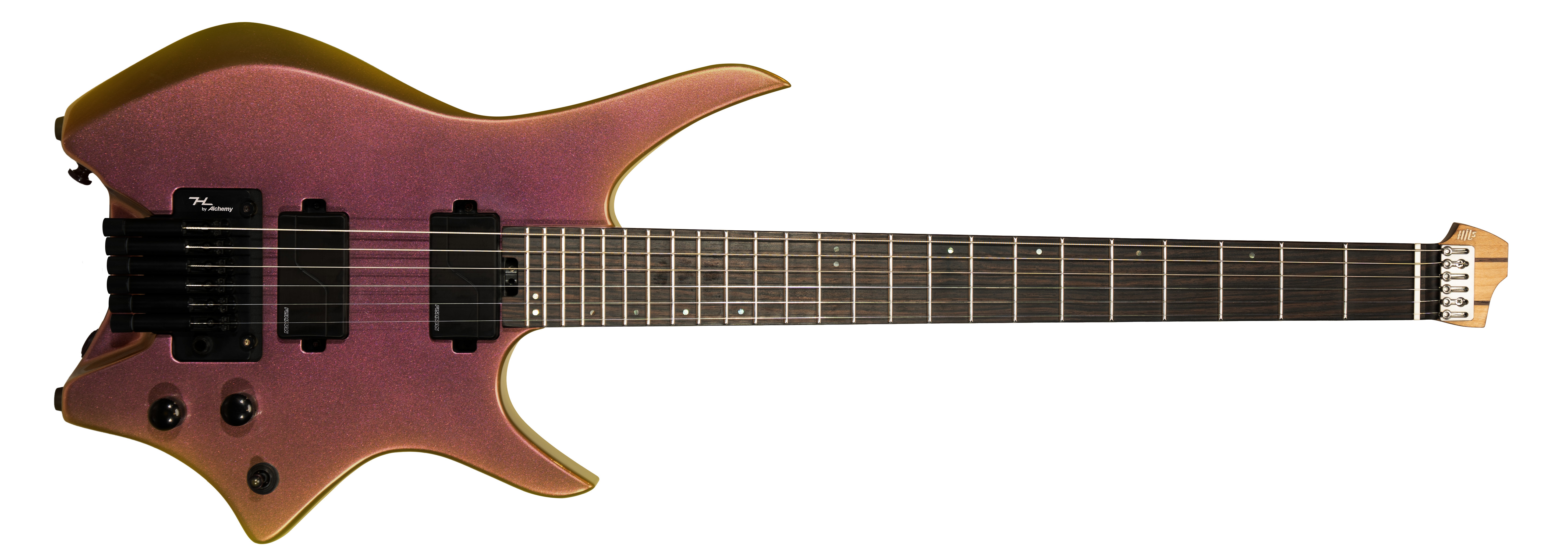 Безголовая электрогитара HILS HN6 G/UG (Gloss Ultra Gold Chameleon)