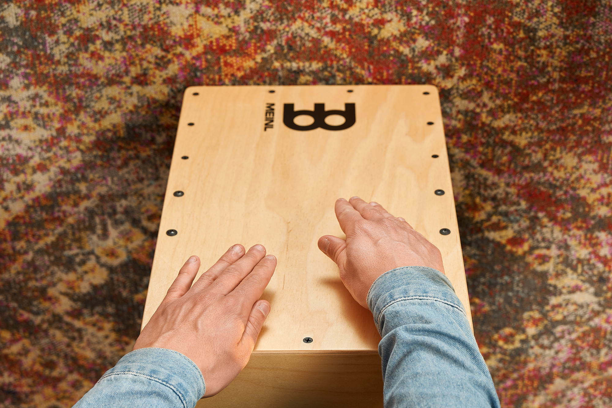 Кахон зі звукознімачем Meinl Woodcraft PWC100B Natural