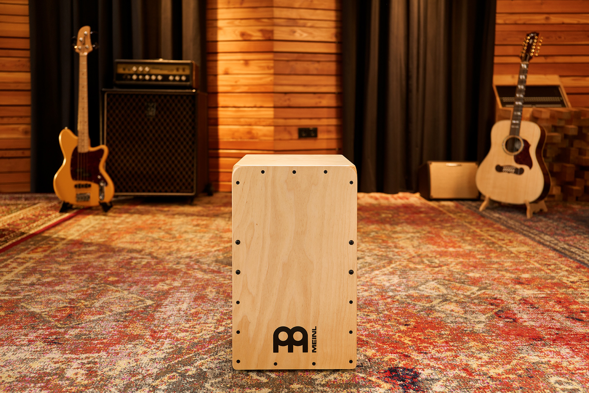 Кахон зі звукознімачем Meinl Woodcraft PWC100B Natural
