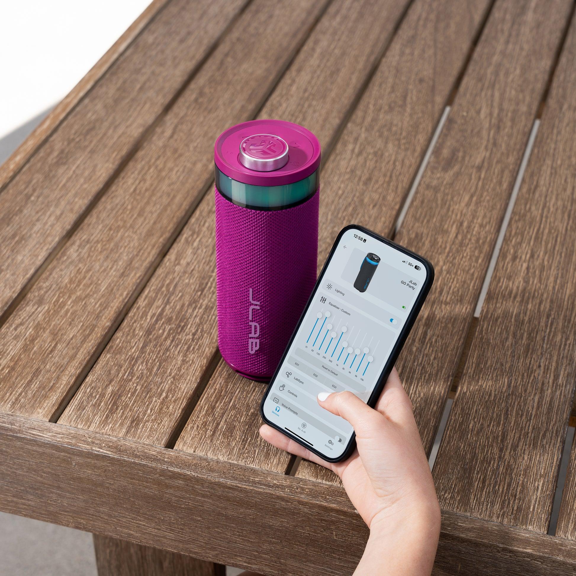 Портативная Bluetooth-колонка JLab Go Party (Pink)