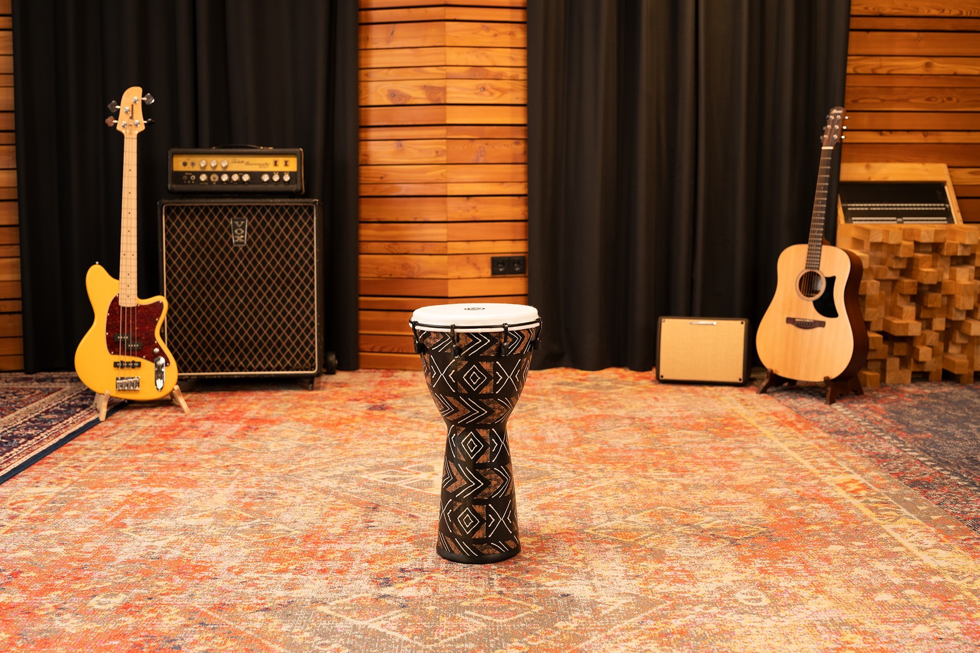 Джембе Meinl Alpine Synthetic ADJ10-KA (10”) Kanga Sarong