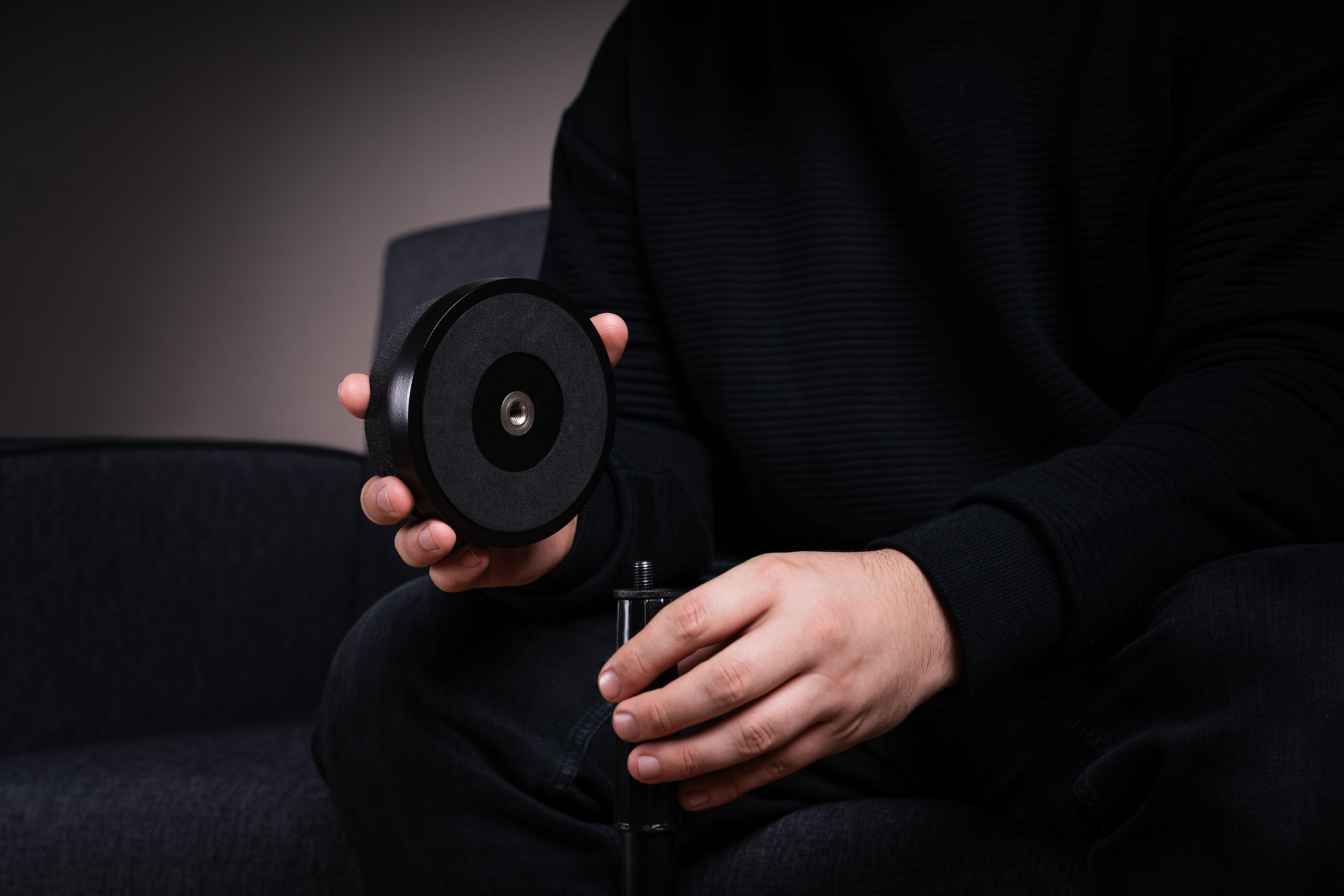 Тренировочная педаль Meinl MMP4BK Marshmallow Black 4”