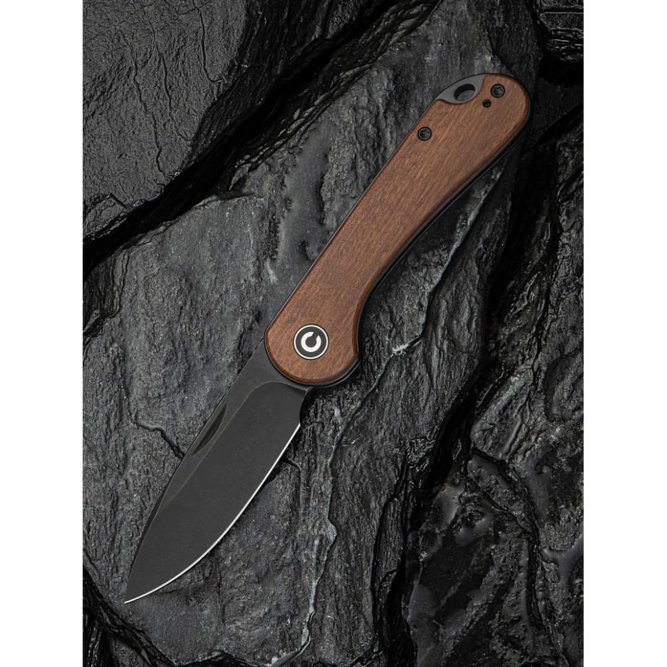 Складной карманный нож Civivi Elementum Slip Joint, 14C28N / Guibourtia Wood