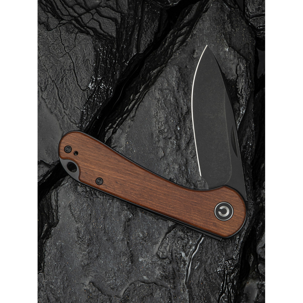 Складной карманный нож Civivi Elementum Slip Joint, 14C28N / Guibourtia Wood