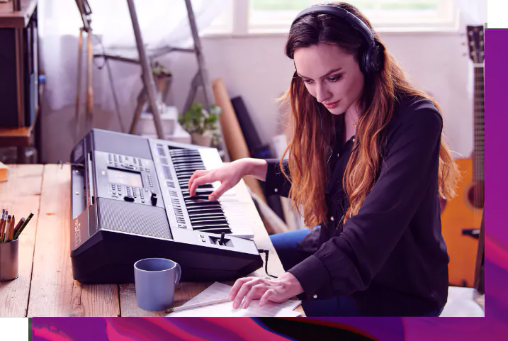 Синтезатор YAMAHA PSR-SX700 (+блок живлення)