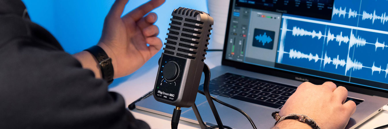 Студійний USB-мікрофон IK MULTIMEDIA iRig Stream Mic Pro