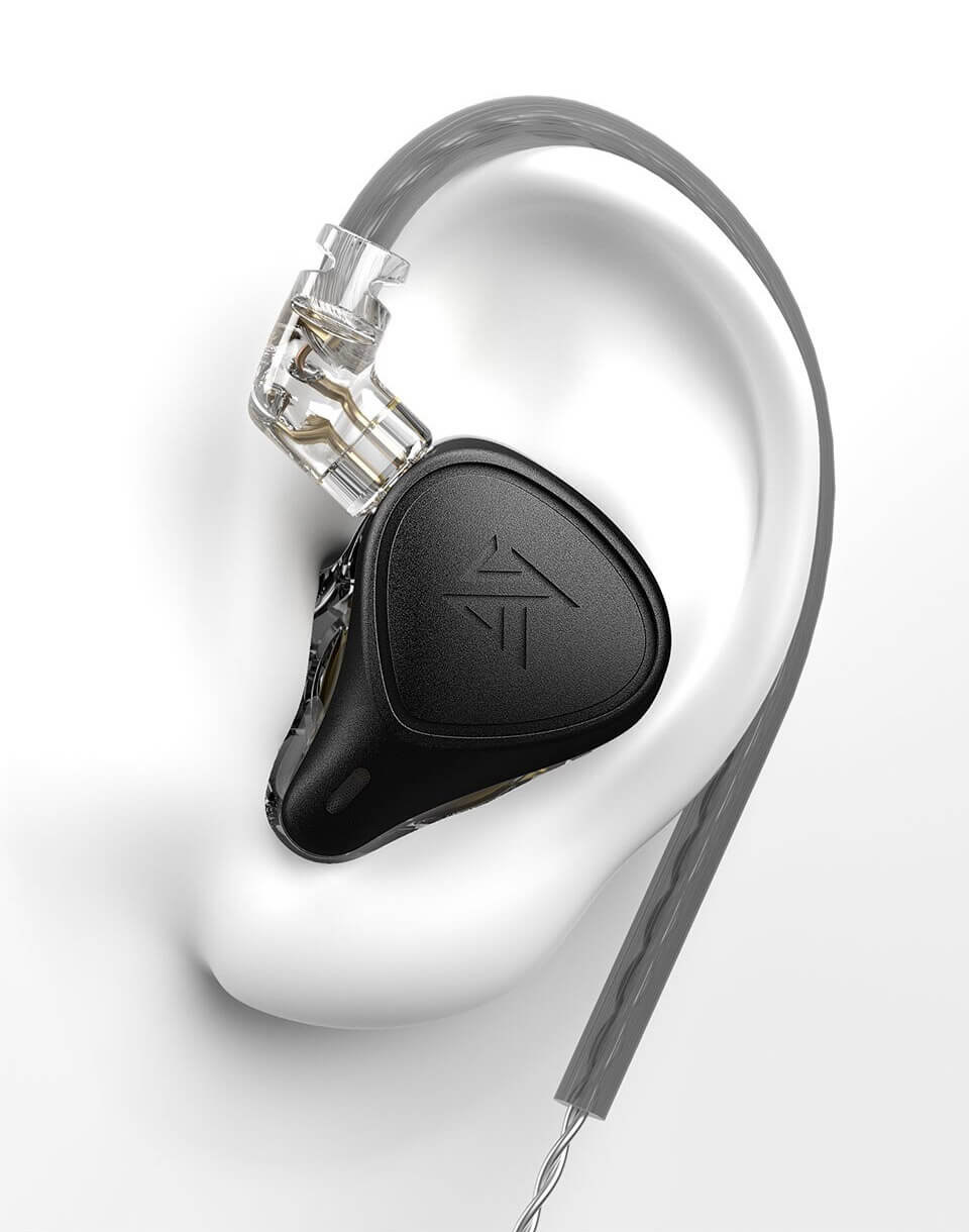 Вакуумні навушники KZ Audio ZEX PRO BLACK without mic