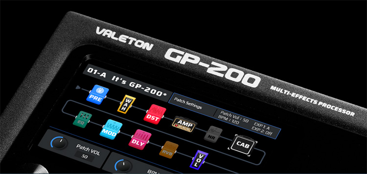 Гітарний процесор ефектів HOTONE AUDIO VALETON GP-200R