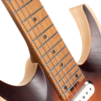 Електрогітара CORT X700 TRIALITY (OPEN PORE BLACK BURST)