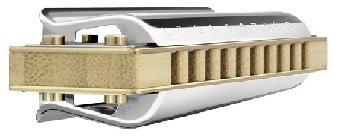 Гарм. Hohner M2009066X F Marine Band Crossover Box