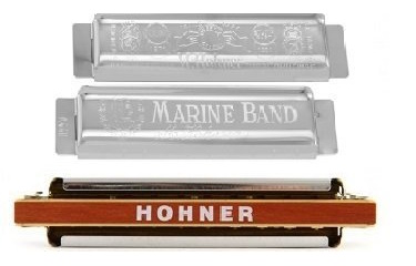 Губная гармошка Hohner Marine Band 1896 M1896496X Ab-natural minor Box